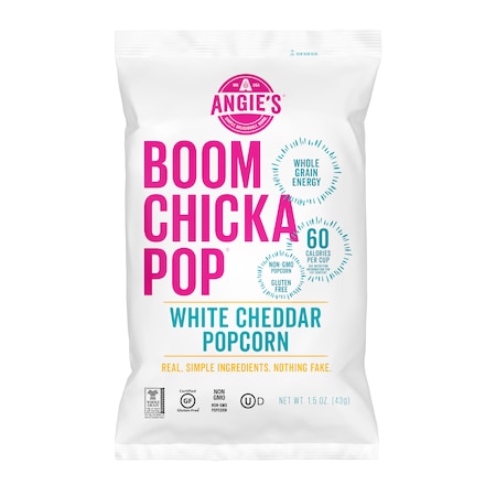 Angies Artisan Treats Angies White Cheddar Popcorn, PK12 1878001647